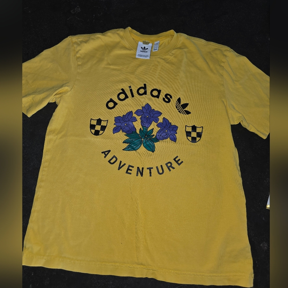 Adidas Golden Yellow T-Shirt